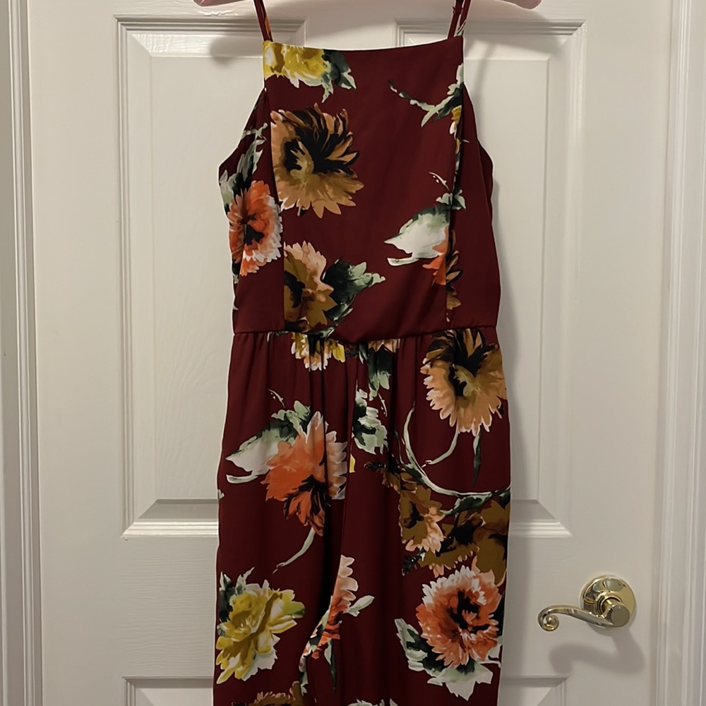 Floral Jumpsuit